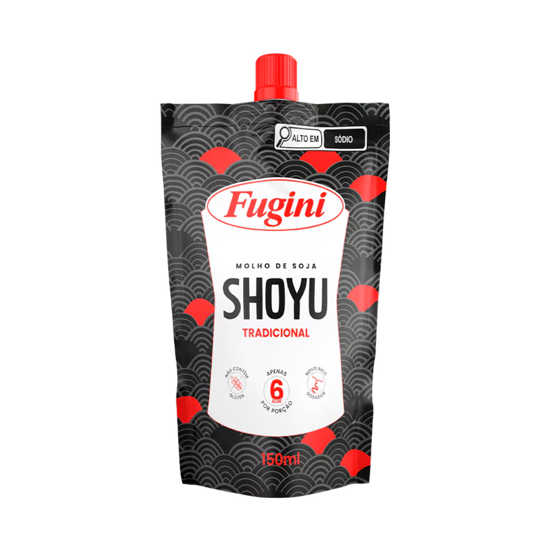 Molho de Soja Fugini Shoyu Sachet 150ml