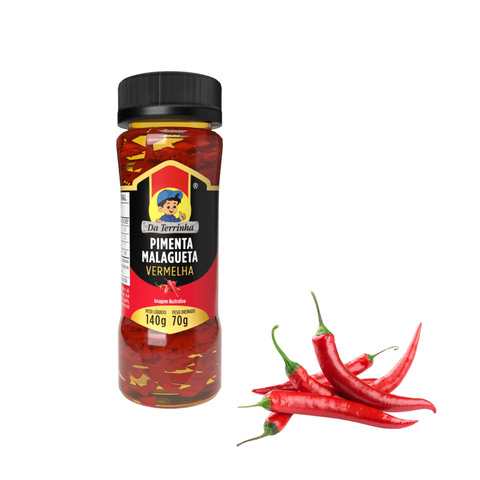 Pimenta Malagueta Verm Da Terrinha 70g