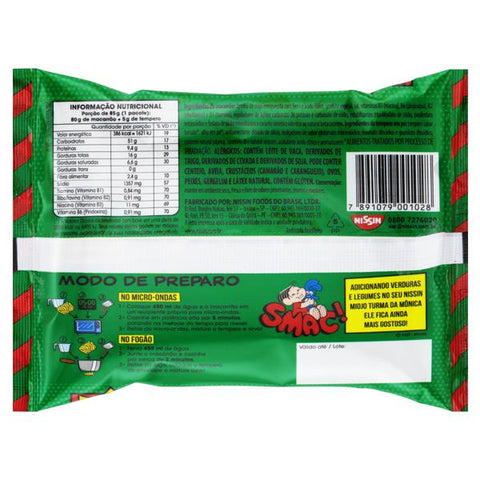 Macarrão Instantâneo Nissin Lamen Suave Tomate 85g