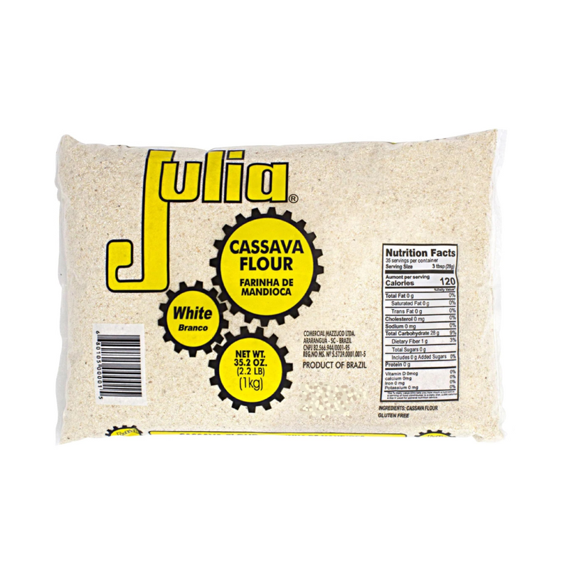 Julia Farinha de Mandioca Branca 1Kg