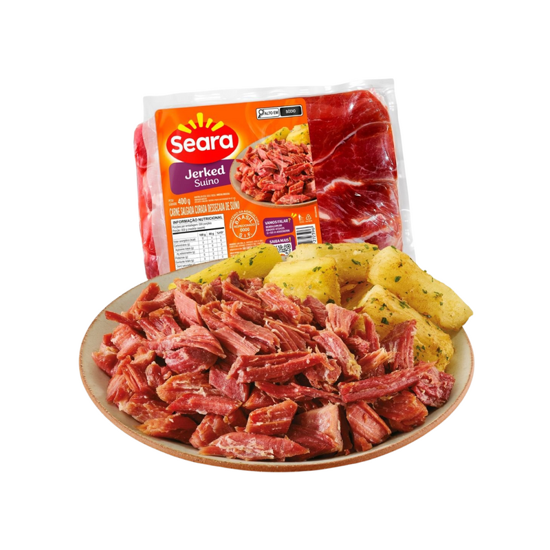 Carne Salgada Jerked Suíno Seara 400g