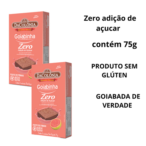 Goiabinha Zero 600gr 25g