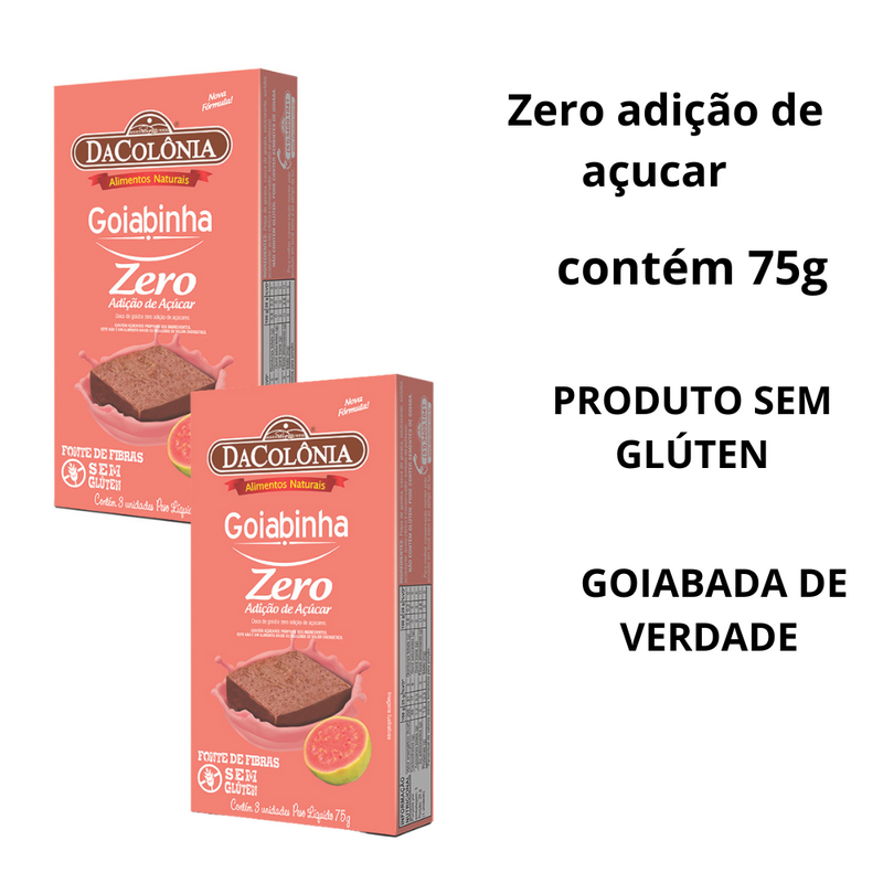 GOIABINHA ZERO 75GR - DACOLÔNIA