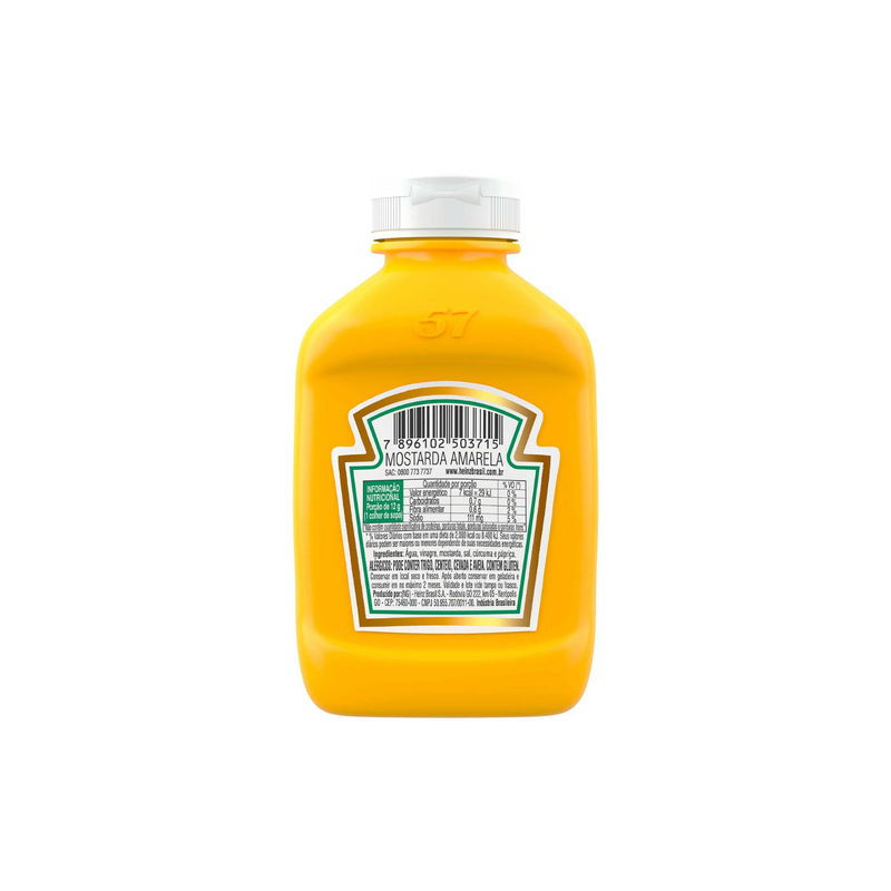 Mostarda Amarela Heinz Pet 255g