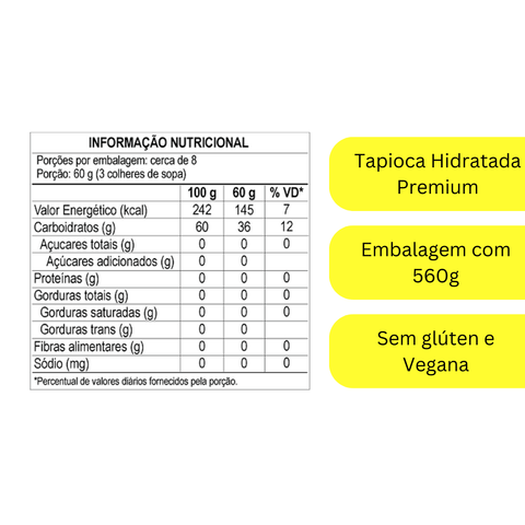 Tapioca Delíoca Premium 560g