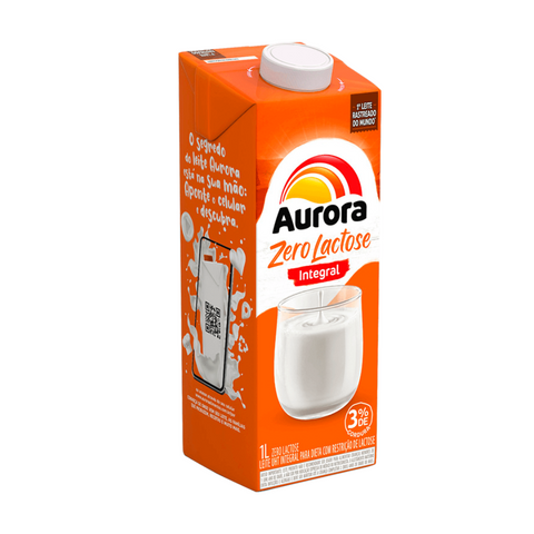 Leite Sem Lactose Integral Aurora