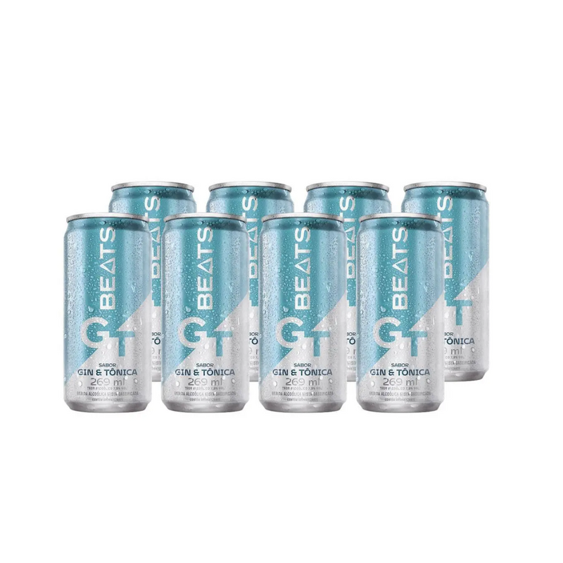 Skol Beats Gt Lata 269ml Caixa Com 8 Unidades