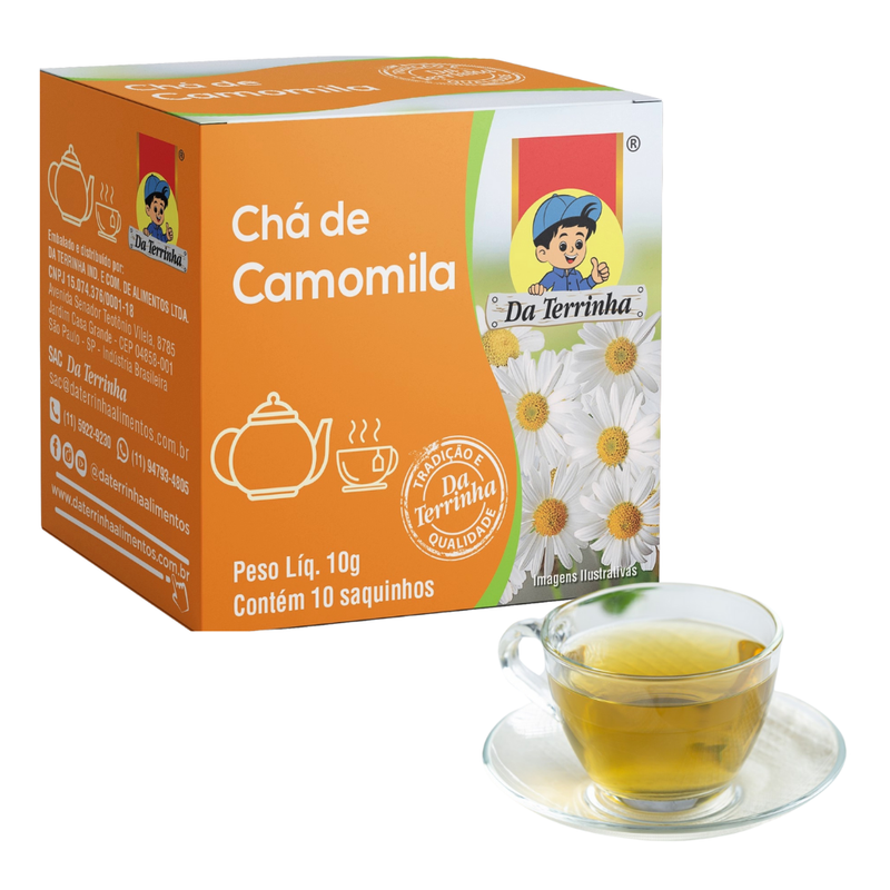 CHA DE CAMOMILA DA TERRINHA 10G - SÓ SHOPIFY