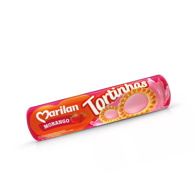 Biscoito Marilan Tortinhas Morango 140g