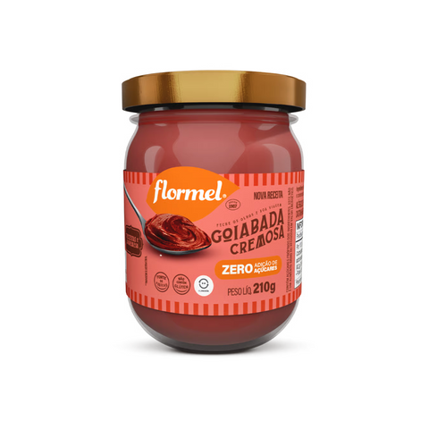 Goiabada Cremosa Flormel Zero Açúcar 210g