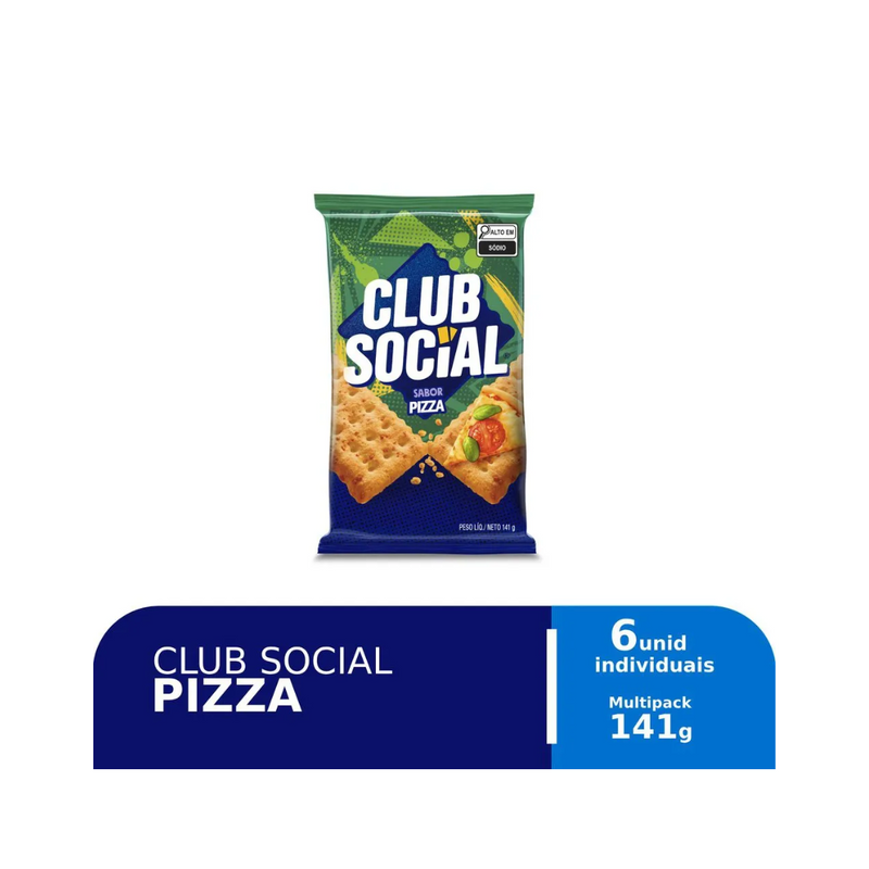 CLUBE SOCIAL PIZZA 144G