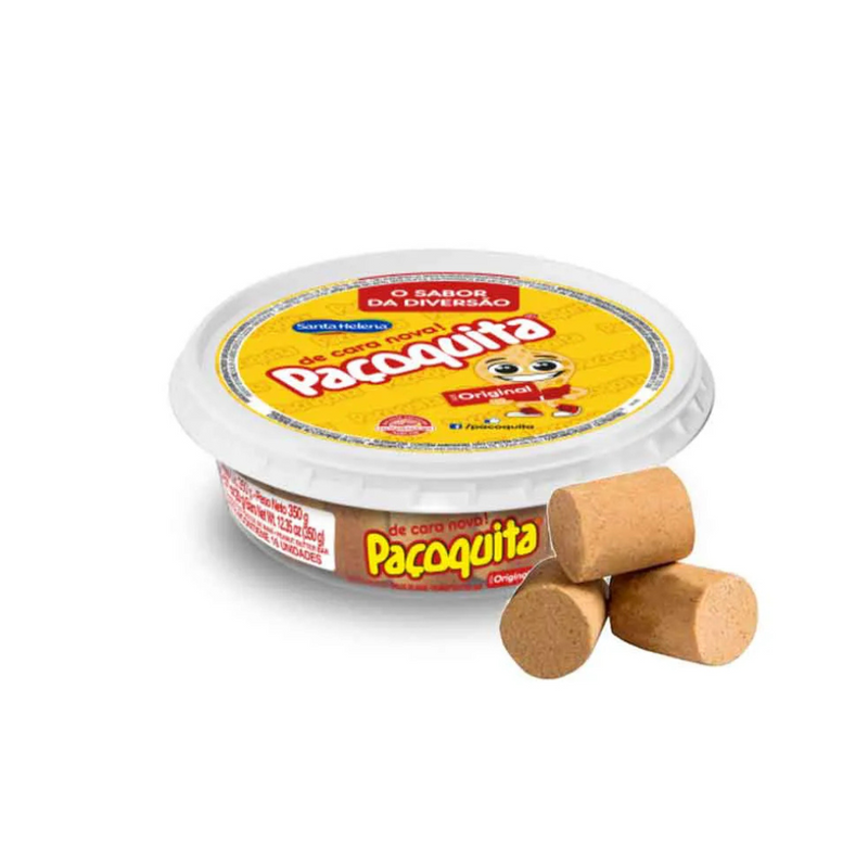 Paçoquita Rolha Desembalada  S.H Pote 350g