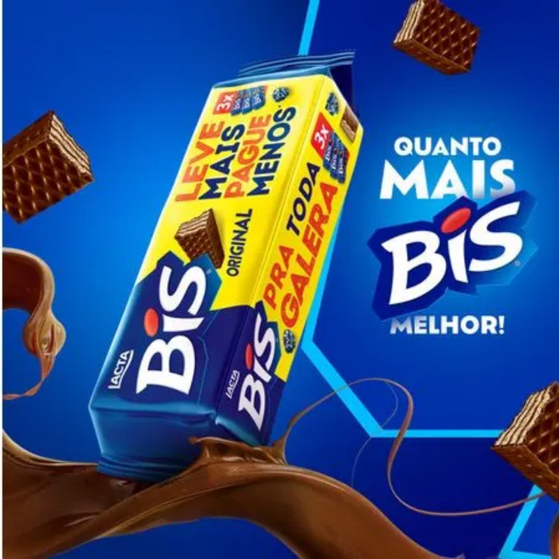 BIS MULTIPACK 3X100,8G AO LEITE