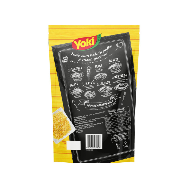 BATATA PALHA TRADICIONAL YOKI 105G