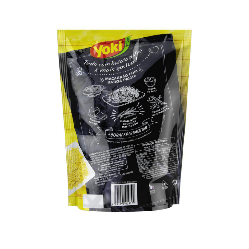 BATATA PALHA EXTRAFINA PARMESAO YOKI 100G