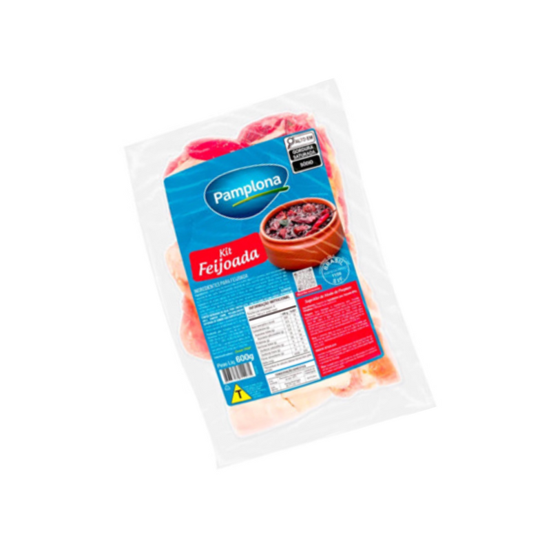 Ingredientes para Feijoada Pamplona Pacote 600g