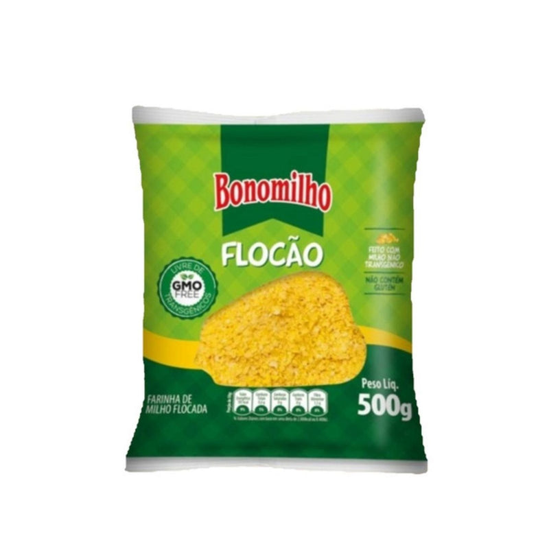 Flocão de Milho Livre De Transgênicos Bonomilho 500g