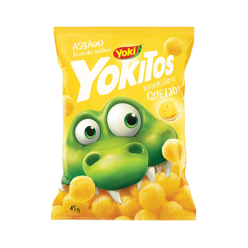 Salgadinho De Bolinha De Queijo Yokitos Yoki 45g