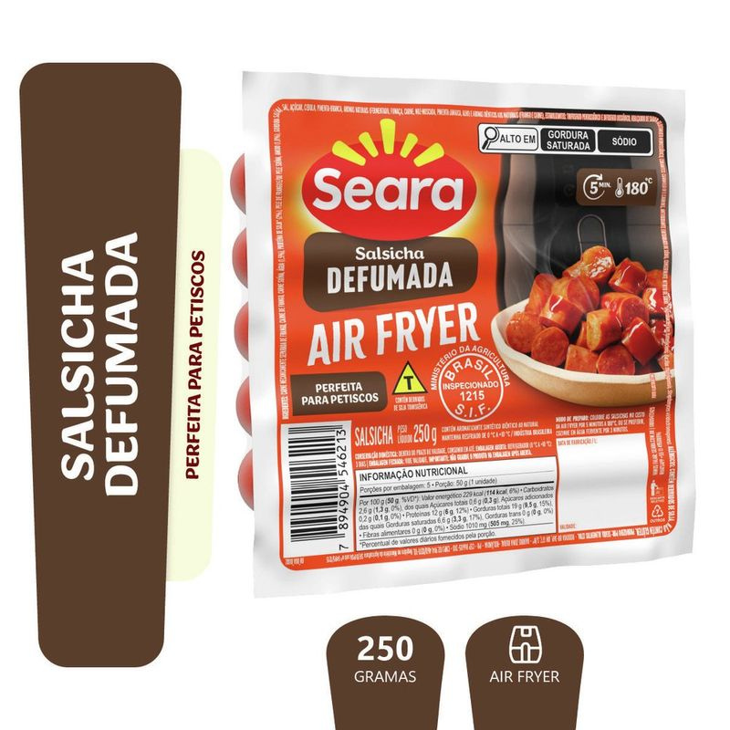 Salsicha Ayr Fryer Seara 250g