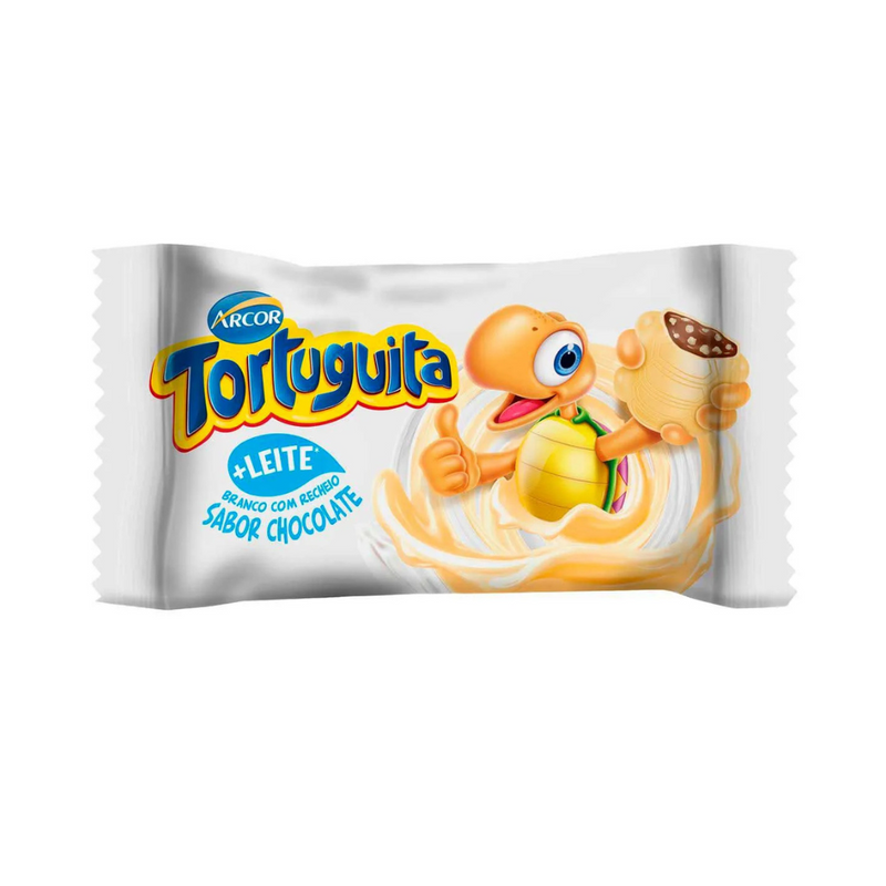TORTUGUITA BRANCA 15,5 GR - Display 24un