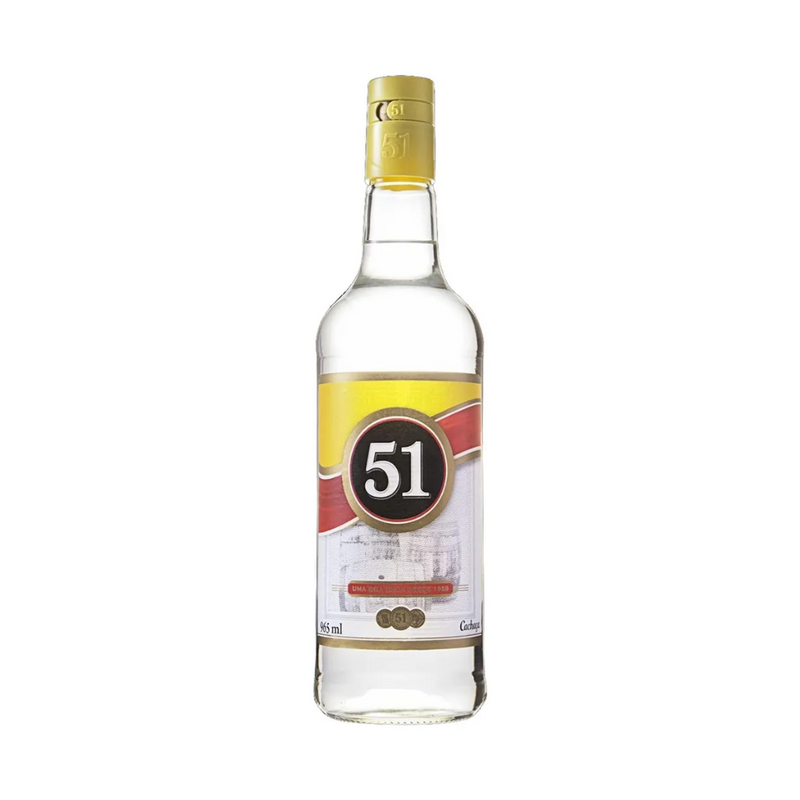 Cachaça Tradicional 51 Garrafa 965ml