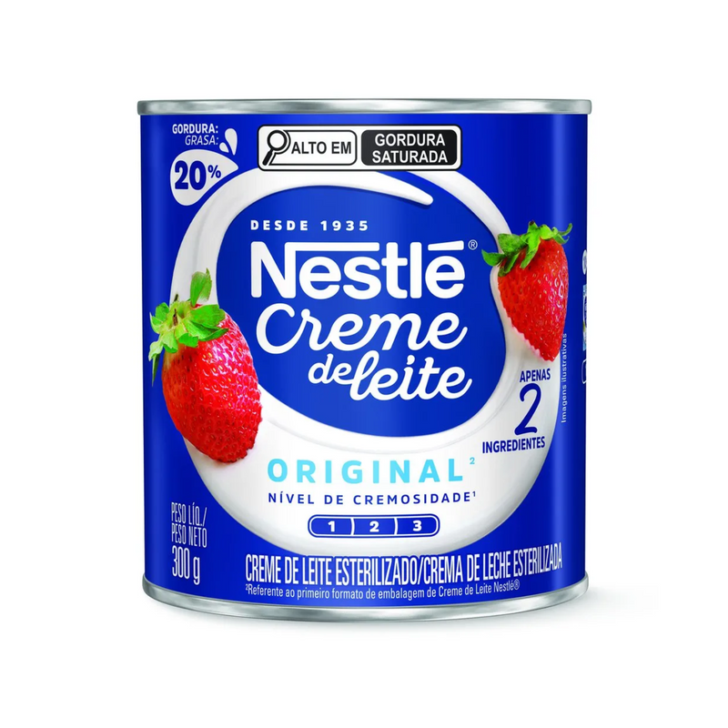 Creme de Leite Tradicional Nestlé Lata 300g