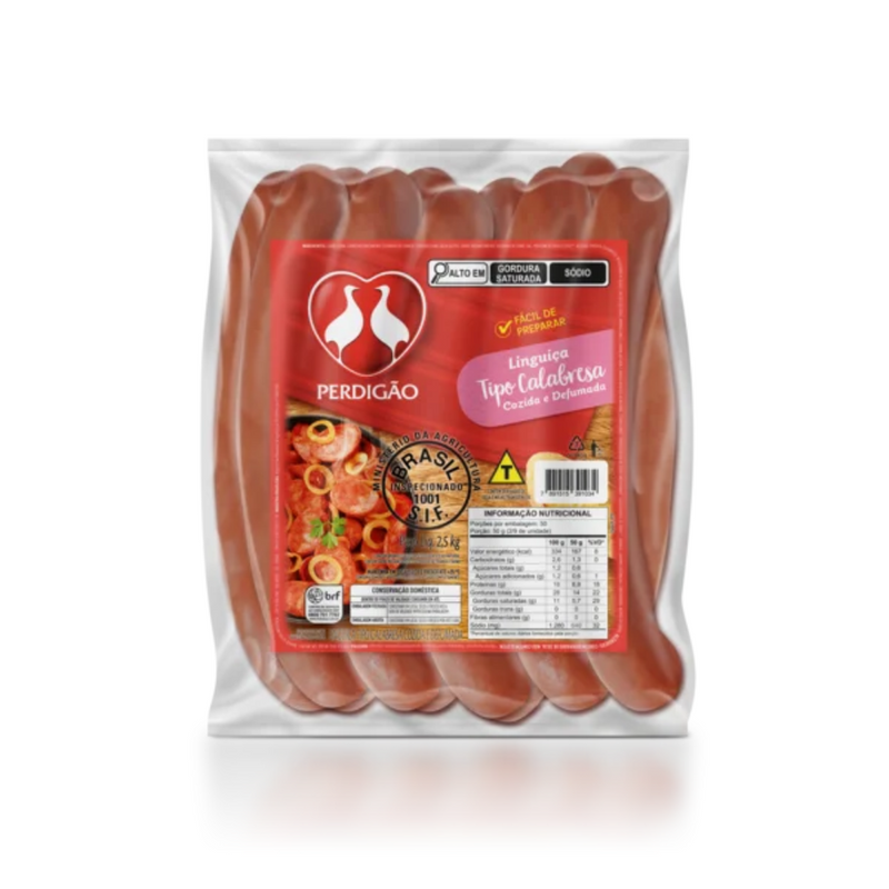 Linguiça Calabresa Perdigão 2,5kg