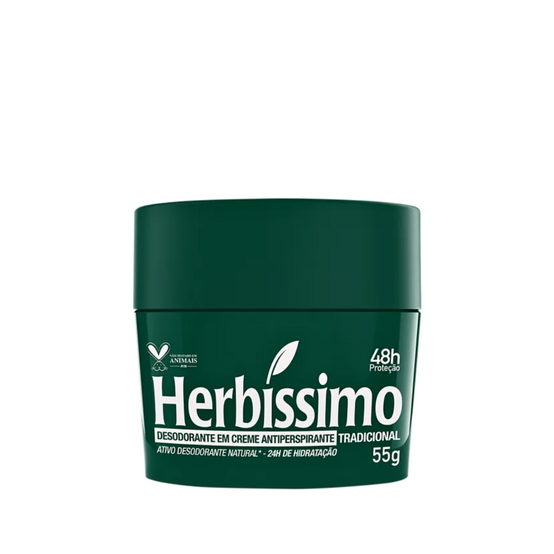 Herbíssimo Desodorante Creme 55g Tradicional