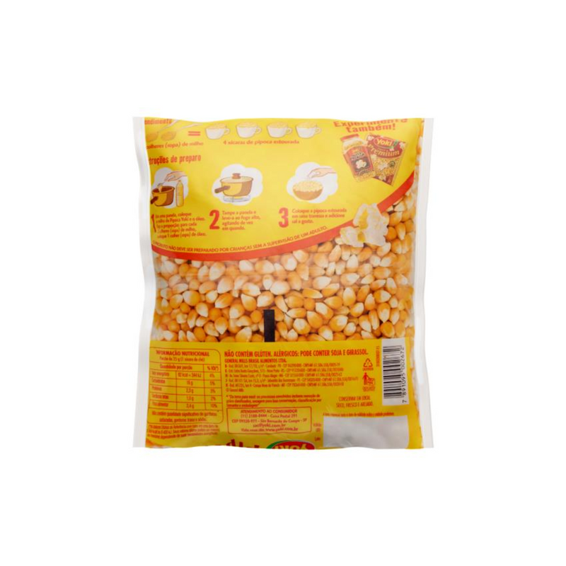 Milho Para Pipoca Yoki Tipo 500g