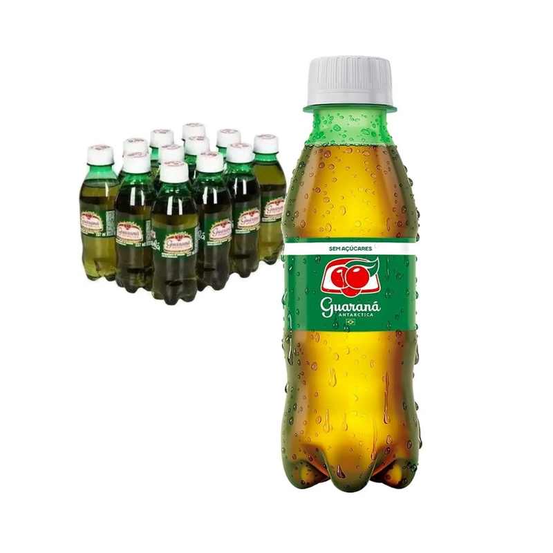 GUARANA ANTARCTICA ZERO PET 200ML SH C/12