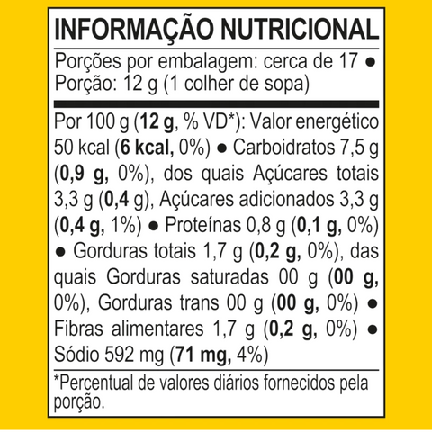 Mostarda ARISCO 200g