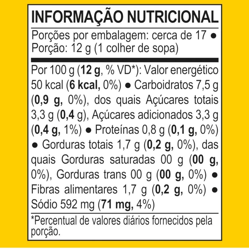 Mostarda ARISCO 200g