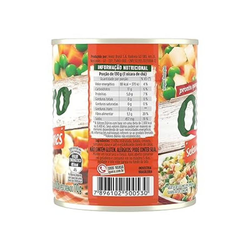 SELETA DE LEGUMES LATA QUERO 170g PDL