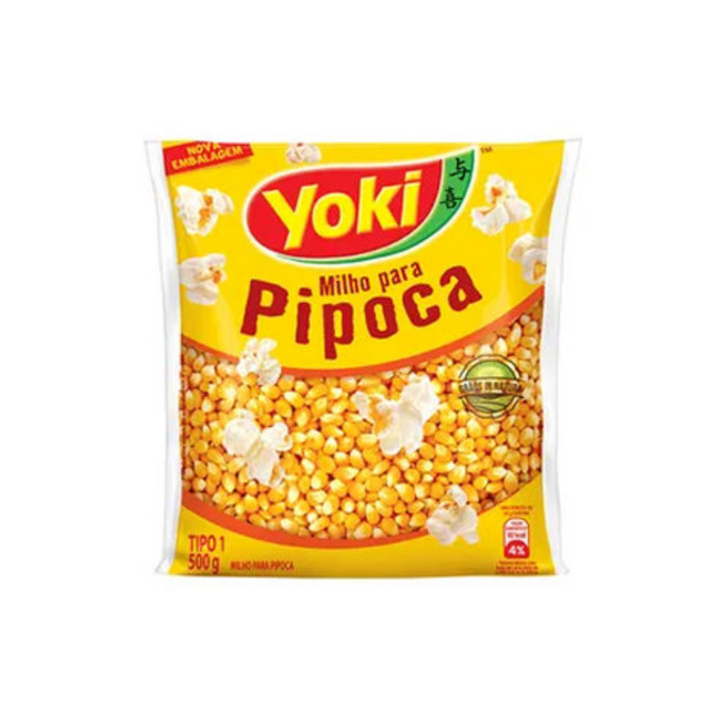 Milho Para Pipoca Yoki Tipo 500g