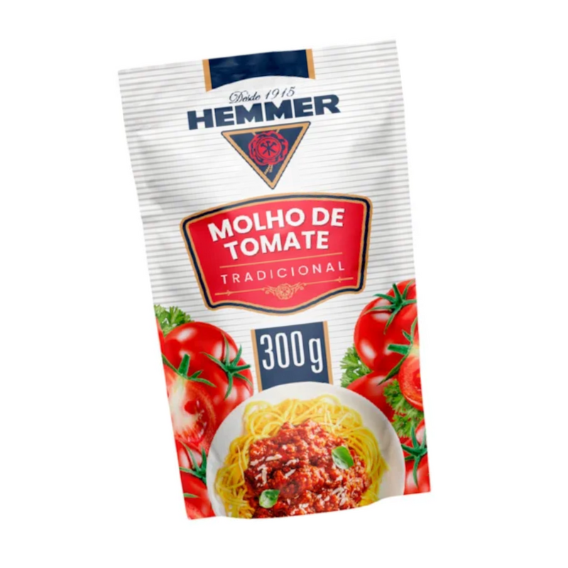Hemmer Molho De Tomate Tradicional 300G