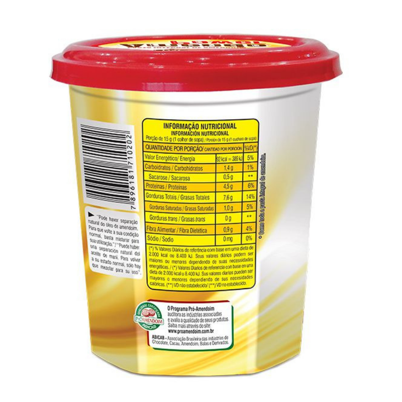 Amendopower Pasta De Amendoim DaColônia 500g