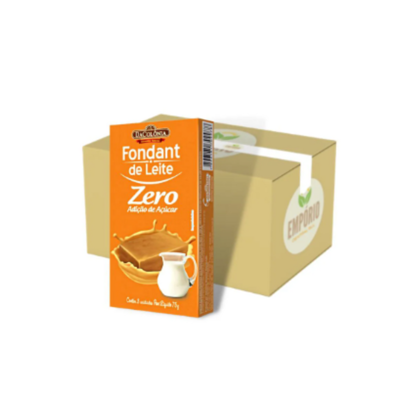 FONDANT DE LEITE ZERO 75G - DACOLÔNIA