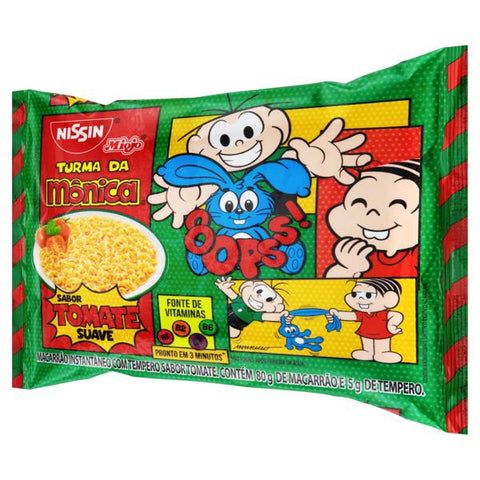 Macarrão Instantâneo Nissin Lamen Suave Tomate 85g