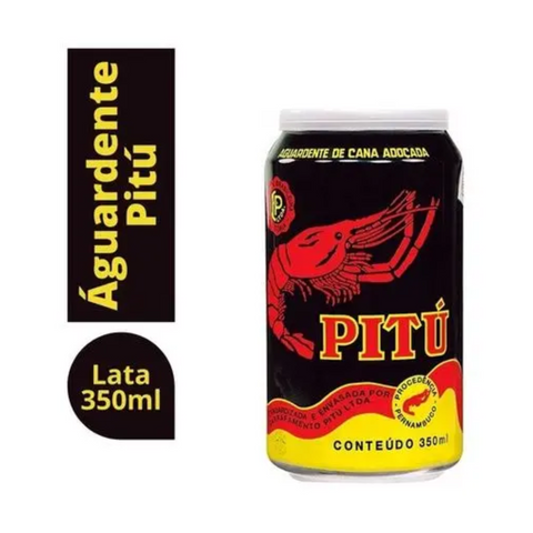 Aguardente Pitu Lata 350ml