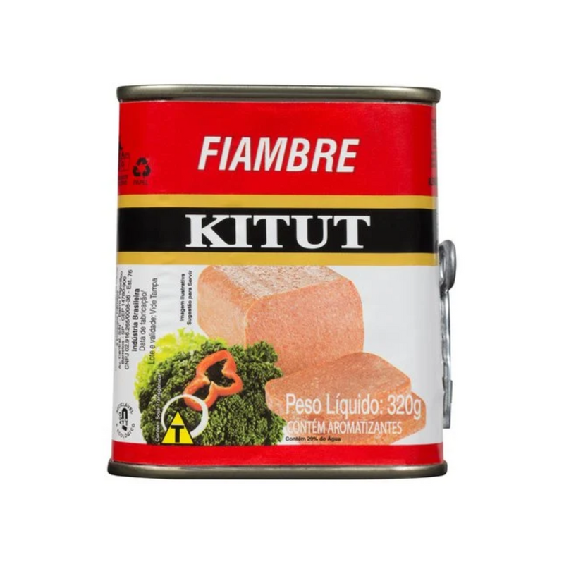 Fiambre De Mix De Carnes Em Conserva Kitut 320G
