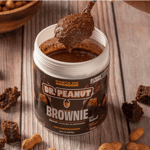 Pasta de Amendoim Brownie 600gr Dr Peanut