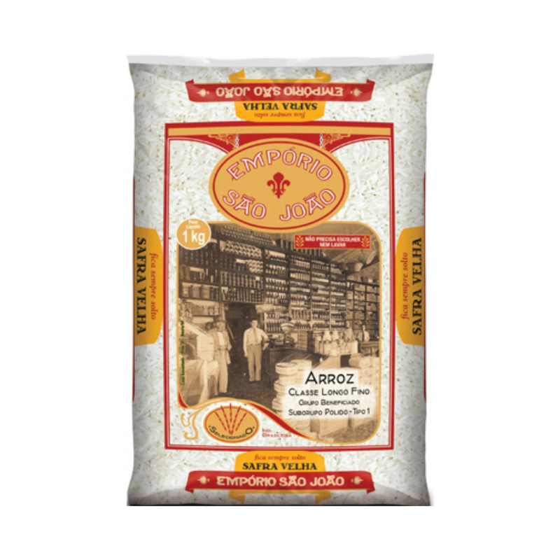 Arroz Empório São João Tipo 1 - 1kg
