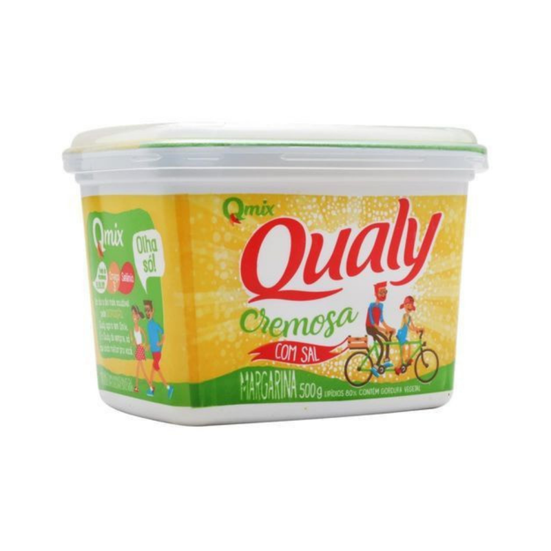MARGARINA VEGETAL C/ SAL QUALY 500G
