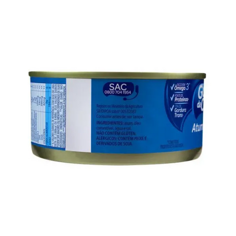 Atum Sólido com Óleo Gomes da Costa Lata 170g