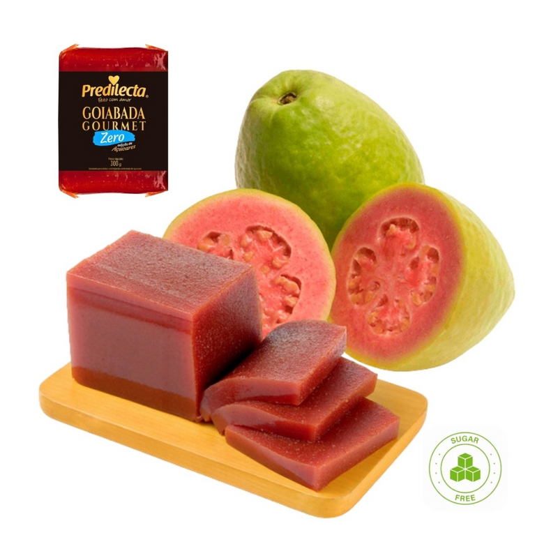 GOIABADA FLOW PACK PREDILECTA ZERO ACUCAR 300G