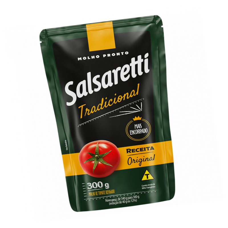 Molho De Tomate Salsaretti 300g Tradicional
