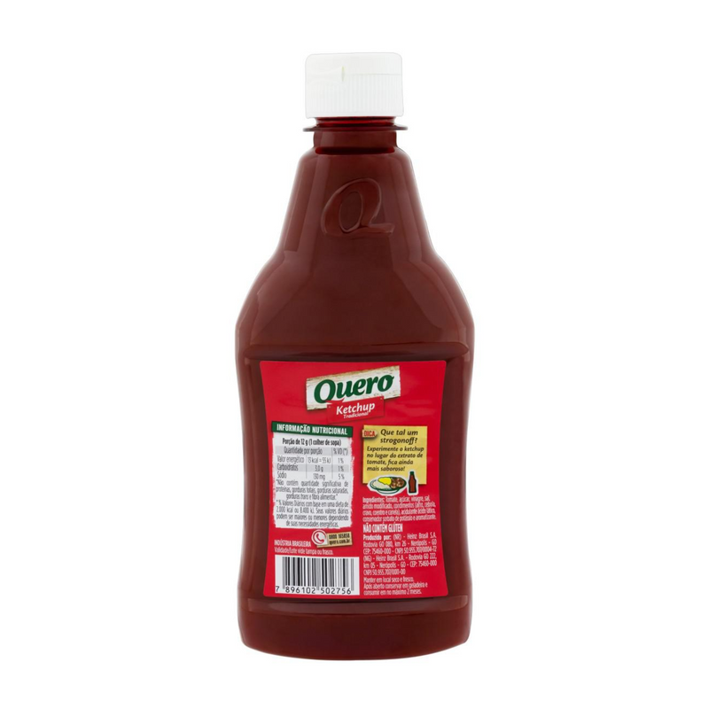Ketchup Quero Tradicional 400 G