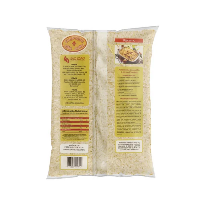 Arroz Empório São João Tipo 1 - 1kg