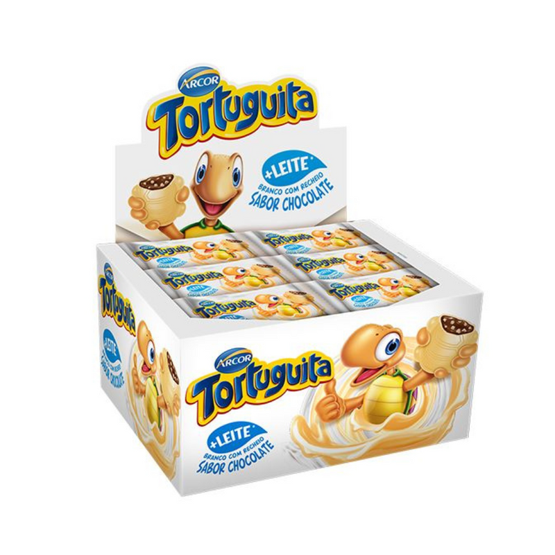 TORTUGUITA BRANCA 15,5 GR - Display 24un