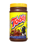 Pote frontal Toddy Achocolatado em Pó Original 370g - rótulo amarelo clássico